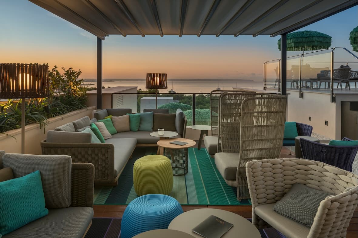 Rare whisky tasting on a Mallorca rooftop